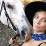 Sisse Marie Instagram - 🐴These majestic animals have taught me so much. Growing up in a little village in northern Denmark, all I wanted to do was ride horses and sing… so that's what I did. (Honestly, there wasn't that much else to do). ☺️ They taught me the value of patience, presence, non-verbal communication, responsibility, and trust. Riding them brought me so much joy, a feeling of freedom, and harmony. I'm forever in love ♾ Catch me if you can 🏇🏻 #hesteluder #horses #nature #joy #happyplace #catchmeifyoucan #youcant #love #freedom #denmark #village #mountains #riding