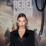 Sisse Marie Instagram - Be the Rebel in your own life. If we always follow the rules, we get the results ‘they’ want us to get. In times like these, I’m grateful that I rebelled and never listened to the rule book. What an amazing night at the premiere of #RebelMoon at The Chinese Theatre. Historical place. Outstanding night. Epic movie. Beautiful people. Rebel Moon Part One: A Child of Fire is on Netflix December 21. 📸 Charley Gallay 📸 Phillip Faraone Thank you @roxclark #rebelmoonnetflix #rebelmoon