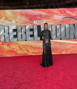 Sisse Marie Instagram - The London premiere of Rebel Moon Part 1: A Child of Fire 🔥 Netflix Dec 22 #rebelmoon #londonpremiere 🎥✨#netflix BFI IMAX
