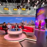 Siva Kaneswaran Instagram - Had a lovely interview with @bbcbreakfast with @tvnaga @charliestayt about @labambaonstage Loved seeing you all at the shows. Make sure to pop down if you haven’t already 🙌🏾🥰 #bbcbreakfast #siva #thewanted #interview #labamba #musical #theatre Manchester, United Kingdom