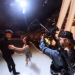 Siva Kaneswaran Instagram - There’s something about this camera angle that makes me look at it like an audience member. It makes me think “ Holy Moly.. I did that” lol. So happy to experience this footage. So proud. Thank you @jamestregaskis for this amazing footage. You’re soo talented man. #siva #thewanted #klabera #dancingonice #2023 #cameraoperator #backstage #goldforever London, United Kingdom