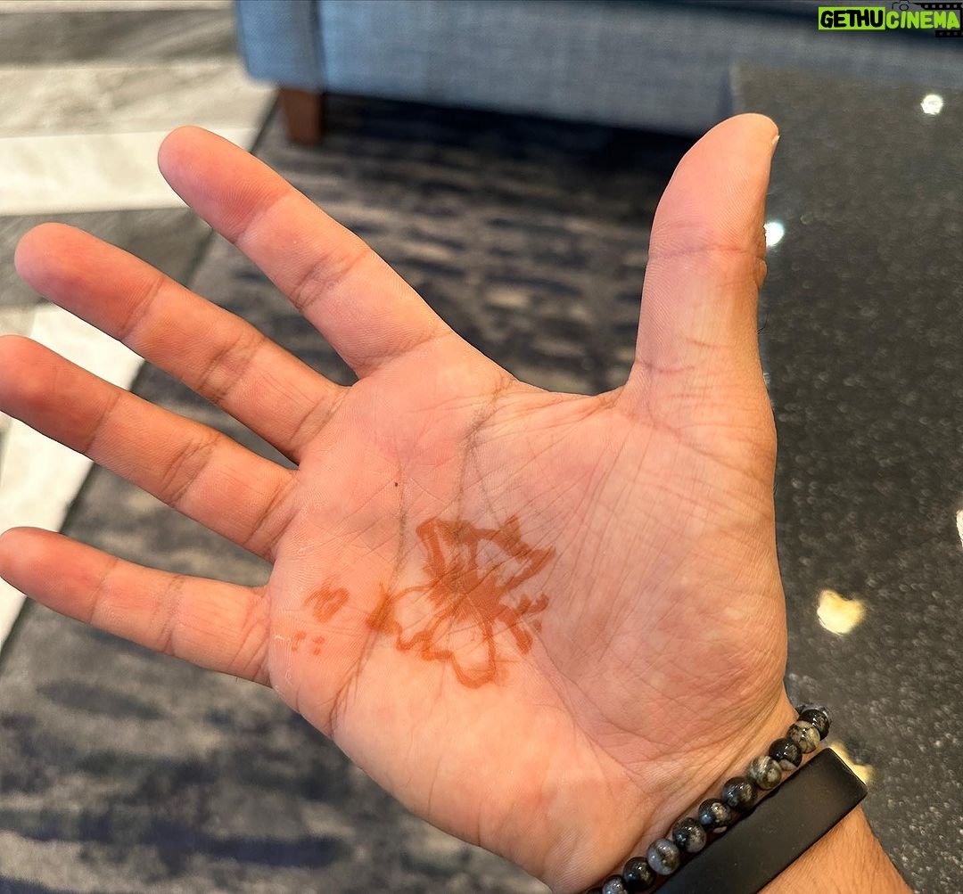 Siva Kaneswaran Instagram - Cute Cardiff recap! Thank you @newtheatrecdf -Welsh Elaine from the valleys took me for a lovely long chat about the miners back in the day - This weeks Realization - Got extra spoilt by @hiltonhotelcardiff ❤️ -Henna Butterfly by @swetha29 - Tour of @cardiff_castle - Cute note from Tasfia & fam #siva #thewanted #and #elaine #4eva #cardiff #labamba #musical #theatre #tour Cardiff, Wales (UK)