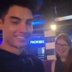 Siva Kaneswaran Instagram - Bowling antics with @hollyzie123 #siva #thewanted #music #artist #cardiff #bowling #labamba Cardif