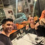 Siva Kaneswaran Instagram - We had fun farewell Tapas at @elpiratamayfair. The food was “yum yum yum” We were so STUFFED. I highly recommend. Thanks for having us. It was so nice to reflect on the last 4 months with @klabera.ko and say a proper goodbye. We’ve come a long way. Proud of us 🙏🏾 Highlights of the night were the Tapas and Klaberas acting skills 😂 #siva #klabera #elpiratamayfair #fun #farwell #tapas #dancingonice El Pirata of Mayfair
