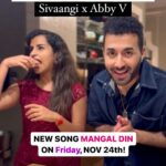 Sivaangi Krishnakumar Instagram - MANGAL DIN full video drops THIS FRIDAY 😍 (ft. @sivaangi.krish & @abbyvofficial) along with my FULL album! PRE-SAVE the song now (link in bio)! Music by @rickykej Video by @rajesh.chaddha Out on @sufiscore Thank you favs at @itcgrandchola for letting us film in your beautiful suite! 😍 #mangaldin #mangal #din #sivaangi #sufiscore #rickykej #aarambh #aarambhalbum #independentmusic #hindustani #hindustaniclassical #indianclassical #indianclassicalmusic #sivaangikrish #sivaangikrishnakumar #abbyv #abby #sivaangiandabby #sivangi #sivangik #sivaangik #binnikrishnakumar #cookuwithcomali #cookwithcomali #vijaytv #shivangi