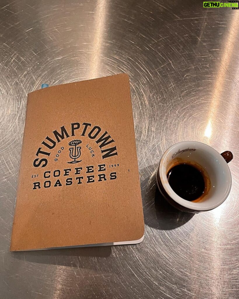 Skyler Joy Instagram - @acupofjoycoffee coming soon! Thank you @stumptowncoffee for walking me through this journey. #coffeelover #coffee #stumptown Stumptown Coffee