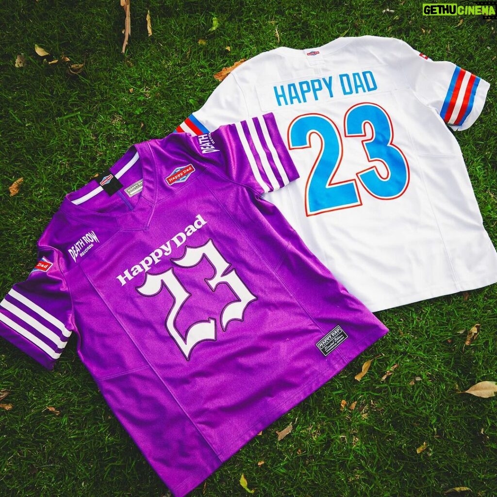 Snoop Dogg Instagram - NOW LIVE!! HAPPY DAD X DEATH ROW FOOTBALL COLLECTION. GET IT BEFORE THA BIGG GAME! ON HAPPYDAD.COM 🏈🔥