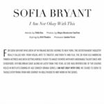Sofia Bryant Instagram - Check out the interview I did over quarantine for @grumpymagazine 🍋 Thank you @jazzieperrier @thildariou @messinaphotos Styled by @britt.theodora check out the full interview in the link in their bio 🖤
