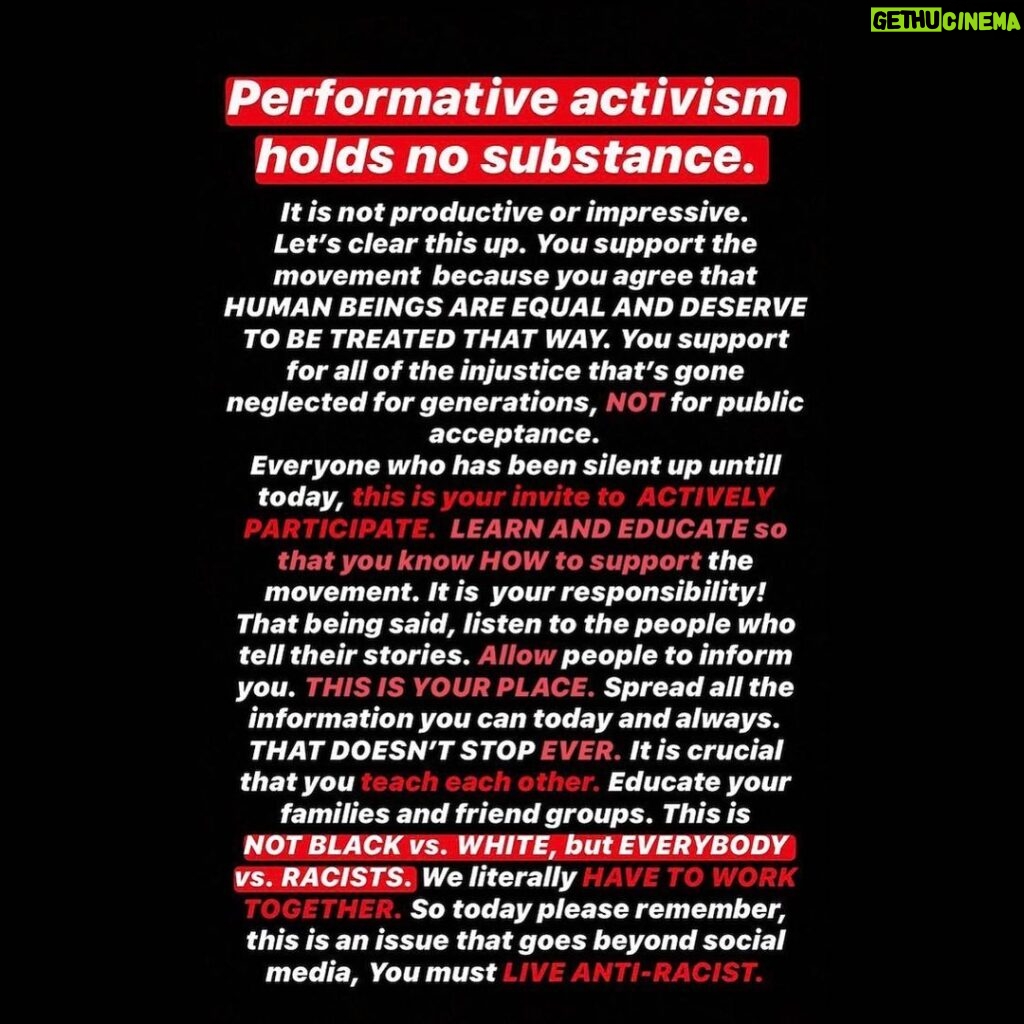 Sofia Bryant Instagram - This is a Day for black and POC to take for themselves, have a mental break, and rest. YOU MUST continue spreading information, links, petition and donation sites, contact resources and protest information. DO NOT HASHTAG YOUR BLACK TILE POSTS. It is counterproductive. This is a day for immersing yourself in information and passing it along. For bringing even more attention and awareness to those who aren’t paying attention to what’s going on. This is not a vacation and this is not to be used as an escape! Do not rely solely on your black friends and family for all of your information. Question what you’ve been taught, research, involve yourself. You are capable and your voice is strong. Use it to reach those who may not listen to us! Know that we love you but we need healing right now. 🖤