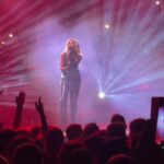 Sofia Pavlidou Instagram - @annavissiofficial Μας τρελαίνεις ✨❤️ @beautifulpeoplepr #concert Κατράκειο Θέατρο Νίκαιας
