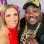 Sofia Pavlidou Instagram - Δεύτερο live για εμάς στο @j2us_gr και συνεχίζουμε χάρη στη στήριξη σας✨ Ένα μεγάλο ευχαριστώ από εμένα και το ταίρι μου @jerome_kaluta που μας ψηφίσατε να παραμείνουμε ❤️❤️ Ένα ακόμη μεγαλύτερο ευχαριστώ για τα όμορφα μηνύματα σας 🥰 #j2us #saturdaynight #live #party #singing #love #happy #blessed