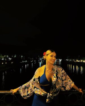 Sofia Pavlidou Instagram - Guadalquivir river🇪🇸

📸by @antonio_andreou 

#nightout #sevilla #blessed #love