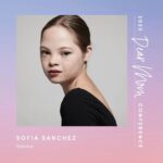 Sofia Sanchez Instagram - The lovely Sofia, @the.sofia.sanchez, will be joining us as a speaker at the Dear Mom Conference this year and we are SO excited to welcome her!!! Sofia is a Ukrainian American actress, model, voice over artist, and influencer reminding the world that “Down syndrome’s not scary!” Extra fun fact about Sofia… she’ll be gracing the big screen in November in The Hunger Games: The Ballad of Songbirds and Snakes!!! We can’t wait to see it, Sofia!! There’s still a few days left to get your Dear Mom Conference tickets! Sales end on 4/16 💕 Register at the link in our bio! . . #dearmom #dearmomconference #downsyndrome #downsyndromemom #downsyndromeawareness #downsyndromelove #downsyndromerocks #nothingdownaboutit #theluckyfew #downrightperfect #inclusion #nonprofit #awareness #womempoweringwomen #empoweringwomen #empowerment #WomenSupportingWomen #dearmletter #dearmomletters #dearmomco