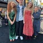 Sofia Sanchez Instagram - The premiere and after party in Hollywood were magical. The people I shared this experience with were the kindest, most creative, most supportive group of people in the world. Thank you for making my first film the stuff dreams are made of. Congratulations everyone, and happy opening of #TheHungerGames, in theaters tomorrow! ❤️Maude Ivory Baird #stewarttalent #bonnieshumofsky