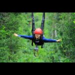 Sofia Sanchez Instagram - Life is an adventure! Just having a little fun with my family on top of the jungle in Tulum! #youarebrave #bebrave #tulum #zipline #familyadventures @aventuras_mayas Adventuras Mayas