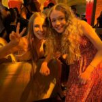 Sofia Sanchez Instagram - The premiere and after party in Hollywood were magical. The people I shared this experience with were the kindest, most creative, most supportive group of people in the world. Thank you for making my first film the stuff dreams are made of. Congratulations everyone, and happy opening of #TheHungerGames, in theaters tomorrow! ❤️Maude Ivory Baird #stewarttalent #bonnieshumofsky