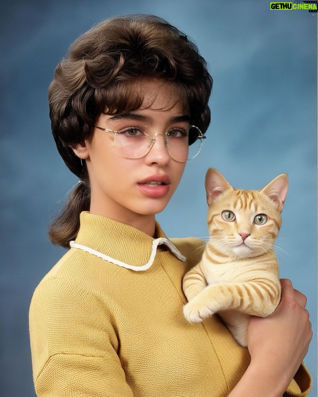 Sommer Ray Instagram - thank goodness for ai, i’ve always wanted yearbook pics 😂