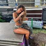 Sommer Ray Instagram - it’s just me and my purple boots against the world Lollapalooza