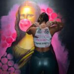Sommer Ray Instagram - guys i painted this top lol it says “ what’s a queen without her king? definitely more powerful “ 😈 & that’s my mood Houston, Texas