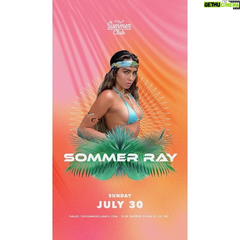 Sommer Ray Instagram - some of my upcoming shows! 🫶🏻 tomorrow night!! chicagooo @electrichotelchicago •NY hamptons!! july 1st ~ @bouncebeachmtk •atlantic city! july 8th @hq2ac •Houston! july 15th @notohouston •New York July 30th! @summerclubnyc •Baltimore- september 24th! @jimmysseafood some other shows not on flyers yet~ • chicagoo!! Aug 3 - @joydistrictchi •Virginia- august 11th @theparkrva •Dallas! august 24th @bottledblondedtx •Philly! august 26th @notophilly •Baton rouge! October 13th @fredsbar •Cabo san lucas! November 10th Tiestos Chasing Sunsets festival @vibeepresents