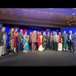 Sonali Bendre Instagram - An amazing evening in the name of our country's healthcare professionals that go all the way to protect and save lives every day. ✨ Kudos to @ashokjaipuriaaj & @yaminijaipuria for putting together this beautiful ceremony, recognising & felicitating our medical experts & frontline warriors. 👏🏽 @sjf_awards