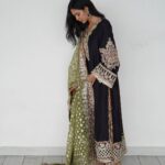 Sonam Bajwa Instagram - Kaala suit has my heart 🌚 Wearing @maryamhussain_official 🤍🤍
