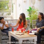 Sonam Bajwa Instagram - My Recipe For Magic? Good Company 👩🏻‍🤝‍👩🏼👨🏻‍🤝‍👨🏼 Delicious Pizza 🍕 Chilled Coke 🥤 A combo you can never go wrong with! What’s your Recipe for Magic!? #CocaColaIndia #RealMagic #RecipeForMagic