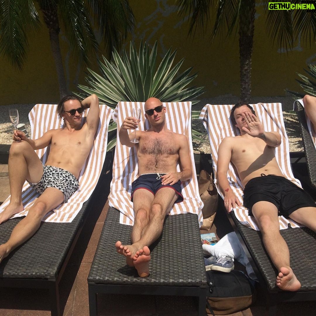 Sondre Lerche Instagram - Quick flashback to October 2015 when Dave and I ventured to Rio for Jobim and fun, nearly got arrested for public nudity on military beach, and then continued on to SĆ£o Paulo, where we met up with Chris, played a festival with Iggy Pop, and then did a little tour around the country šš§š·š Bonus: when we returned to New York, Dave and I went straight to a Halloween party dressed as Elaine and Jerry, which is where we met sexy-Kramer š« Rio de Janeiro