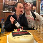 Sondre Lerche Instagram - Last night, Dave and I celebrated 50 Moulin Rouge! The Musical performances together with the rest of the magnificent ensemble and production! ❤️🎭💚 Photos by @pialauritzen 💫 Chateau Neuf - Det Norske Studentersamfund