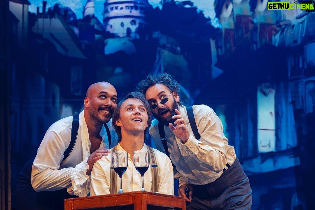 Sondre Lerche Instagram - Moulin Rouge! The Musical! premieres in less than a week for the first time ever here in Oslo, Norway! This ensemble of performers is so incredible and hard-working. Hoping to rise to their level through this wild process we’ve been sharing 💜 Photos by @fredrikarff