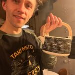 Sondre Lerche Instagram - Every night after I’ve descended into the underworld of the Moulin Rouge — after I’ve removed Christian’s discreet and tasteful makeup — I enjoy a wholesome moment with my lemon, ginger and honey tea pot while wearing my fave long-sleeve before I turn in and prepare to do it all again — twice on Saturdays! 🍋🌘🍯 #wholesome #underworld #newjersey #moulinrougethemusical #marimekko #christian