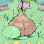 Sonnye Lim Instagram - 🌿🌳🐢🍀🌿 From the film HAPPY GREEN (2023) Watch the full film on Youtube (link in bio) #animation #procreate #nature