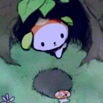 Sonnye Lim Instagram - Mushroom showers 🍄🐌 #mushroom #rain #animation