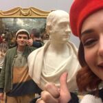 Sophie Simnett Instagram - twist bts extravaganza. Although it’s not a musical some interludes did arise (plus me attempting to get a candid photo with Michael) @iamlenaheadey @officialfranzd @ritaora @rafflaw