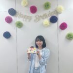 Sora Tamaki Instagram - . 昨日のインスタライブありがとうございました！ 山崎製パンさんのケーキをマネージャーさん達が可愛くデコレーションしてくださりました🎂✨️ インスタライブが終わってから現場までの移動中にいただきました！ 美味しすぎて一瞬で食べ終わってしまいました...🤍 #山崎製パン #田牧そら