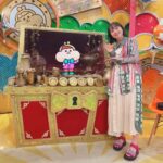 Sora Tamaki Instagram - 💰 今日はカネオくんです！ 今回はご当地ラーメンについて🍜 ラーメンは、好きな食べ物ランキングベスト5に入るほど大好きなので、VTRに美味しそうなラーメンがいっぱい出てきて、お腹が空きました！🫶🏻 ラーメンが地域ごとに全然違って、聞いたことのないようなものもあったので、びっくりしました！ 食べに行きたいところもたくさんありました😋 ぜひ観てください！ ワンピース @shelluits サンダル @w_and__m #有吉のお金発見突撃カネオくん #田牧そら