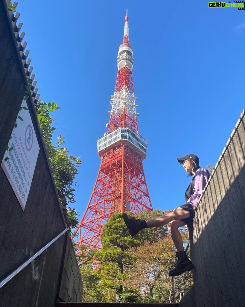 Sora Tamaki Instagram - . 東京タワー楽しかったです🗼 噂の写真スポットにも行きました！ たくさん撮ってもらいました📷 とても綺麗だったので本当におすすめです！ #東京タワー #田牧そら