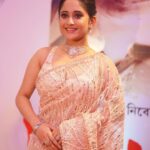 Soumitrisha Kundu Instagram – last night’s premiere story of my first film #Pradhan!🪷
@deventertainmentventures @imdevadhikari @bengaltalkies 
STYLED BY @rabhisek @bohurupi_santiniketan 
JWELLERY @p.c.chandrajewellers 
makeup @s_d_makeup_world_ . clicked by @subhankar407