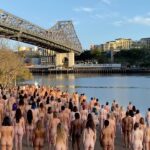 Spencer Tunick Instagram - Thank you to all the Brisbane 2023 participants! Register at the link in my bio to participate in a larger work in Brisbane on the Story Bridge in 2024. Thank you to the LGBTQIA+ community and allies of Brisbane and Australia for supporting my works over the years. Thank you to the participants and thank you to @bris_powerhouse and the MELT festival for their support and collaboration. Until next year!