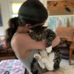Spencer Tunick Instagram - The cats are not pleased to see her go. #leavinghomeforcollege