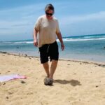 Spencer Tunick Instagram - First vacation with family since the beginning of the pandemic. So lucky to be here in Puerto Rico. Staying with friends who enjoy coconut ball. 🥥 = 🏈