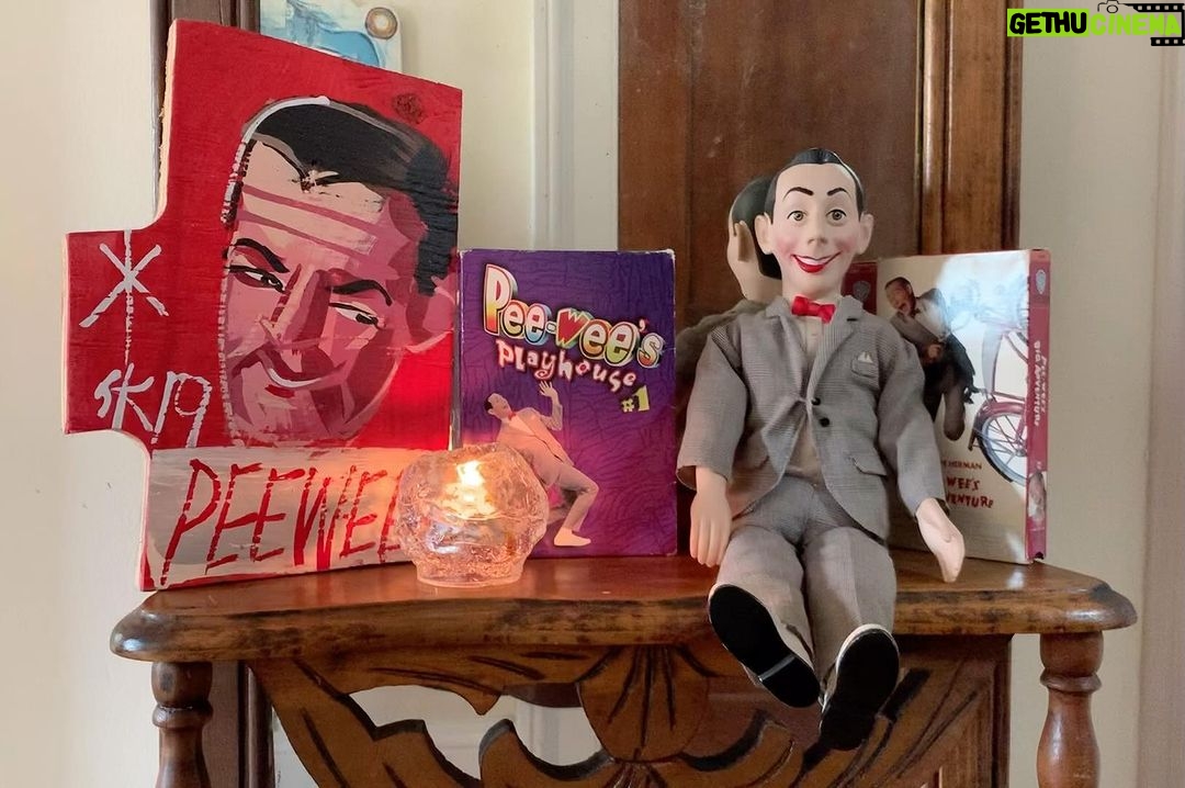 Spencer Tunick Instagram - RIP Pee-wee @peeweeherman
