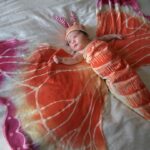 Spencer Tunick Instagram - Living in Brooklyn in 2004 is where she came out of her cocoon. Moth cloth by @marahoffman
