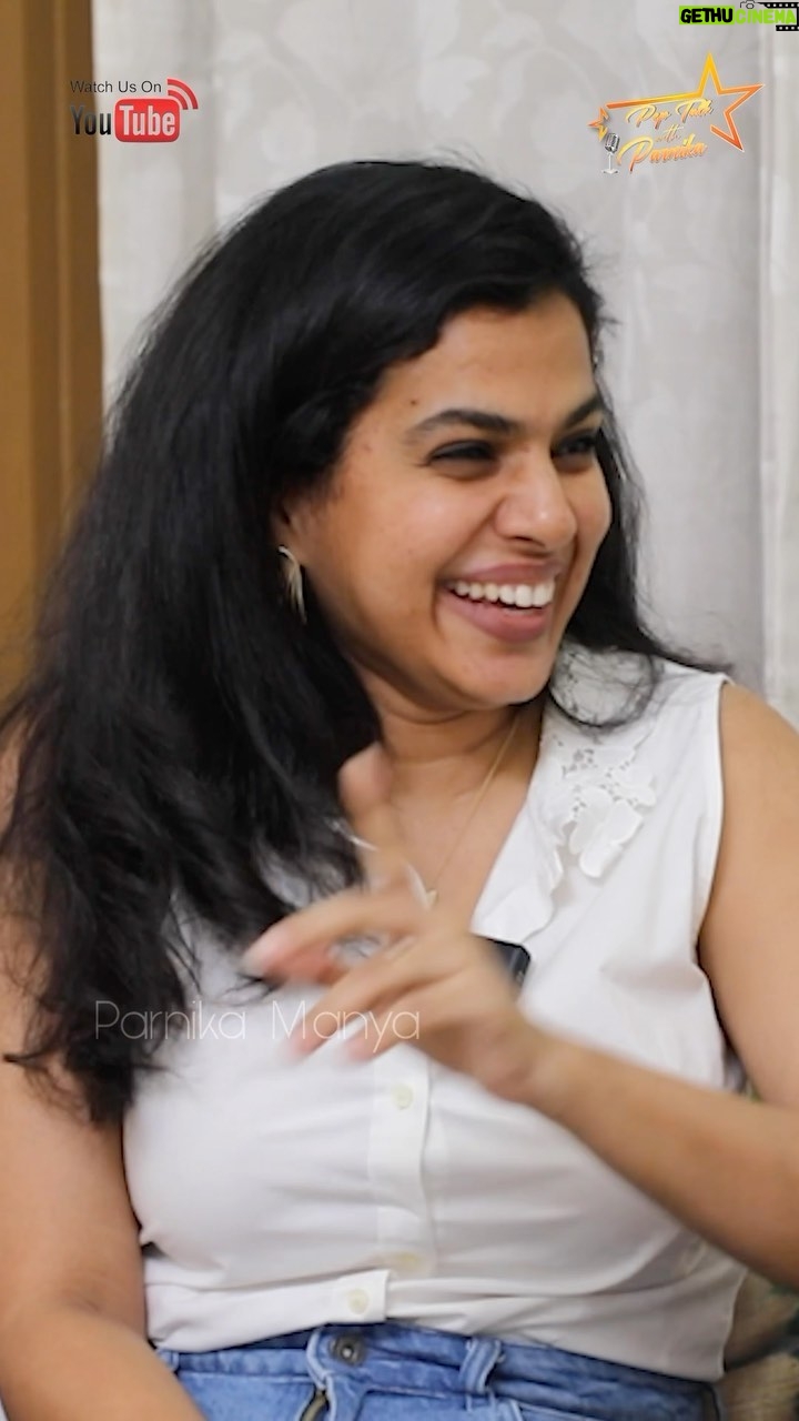 Sravana Bhargavi Instagram - For More Such Curious Question and Answers, check out the full video of Pep Talk With Parnika Ft - @ravurisravana.bhargavi ❤️ Link in Bio😍