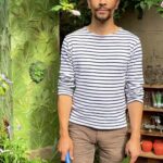 Steevy Boulay Instagram - Besoin de s’occuper ? 🥬🥬🥬 #jardin #acrivitémanuelle #figuier #tapisserievegetale