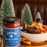 Stefano Faita Instagram - Cioppino 🍲 Une des recettes de notre menu des Fêtes! Poisson, palourdes, moules et crevettes se retrouvent plongés dans un bon bouillon tomaté. Vous serez surpris de voir à quel point les ingrédients iront rapidement de votre frigo à votre table! 💫    Trouvez tout ce qu’il faut pour faire cette recette sur voila.ca.   Nouveau client de Voilà? Ça tombe bien! Économisez jusqu’à 85$! (25$ de rabais sur votre première commande avec le code: voilalocal et 20$ sur vos 3 commandes suivantes)   Offre valide pour nouveaux clients de Voilà seulement. Tous les détails de la promo sur voila.ca.   Buon appetito!   __   Cioppino 🍲 One of the recipes from our Holiday menu! Fresh fish, clams, mussels and shrimp all come together in a tomato base broth.  You’ll be surprised at how quickly the ingredients go from your fridge to your table! 💫    Find everything you need to make this recipe on voila.ca.   New to Voilà? Perfect! Save up to $85 (Get $25 off your first order with the code: voilalocal and $20 off your next 3 orders.)   Offer is for new Voilà customers only. See voila.ca for full terms and Conditions.   Buon appetito!