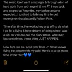 Steffanie Newell Instagram - 1 year later…💙 (swipe to read full tweet)
