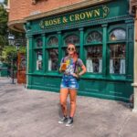 Steffanie Newell Instagram - Didn’t get to go home, so went “home-ish” 🏴󠁧󠁢󠁷󠁬󠁳󠁿 Epcot, Walt Disney World, Orlando