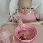 Stephanie Instagram - La mia piccola durante il pranzo 💗 Tutto @twistshakebaby , brand Norvegese che si dedica ai nostri bimbi, materiali strepitosi senza BPA! Per lei ho scelto il bicchiere mini cup, il piatto "bowl & lid", i cucchiai (set da 3 pezzi) e i due bavaglini " Soft bib" , strepitosi in quanto raccolgono la pappa e sono semplicissimi da pulire. È un brand che amo ❤ Ricordo che cliccando il link che appare nelle mie stories avrete il 70% di sconto, ma aggiungendo il mio codice 20djstephanieofficial avete un ulteriore 20% 🤩 #twistshake #twistshakebaby #norwey #baby #babyfood #food #mammablogger #pink #bambina #autosvezzamento #svezzamento #rosa #babygirl #love Baby Twistshake