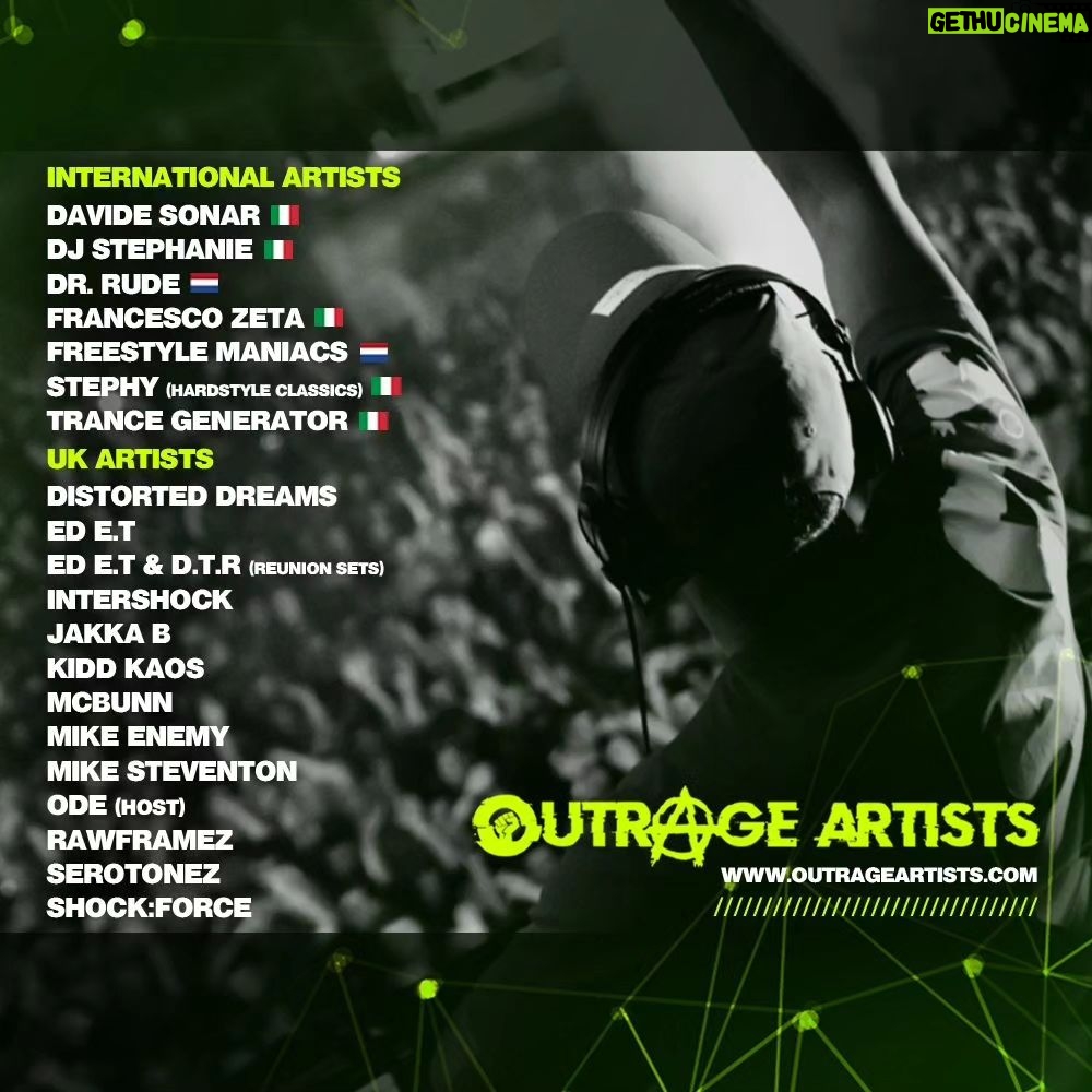Stephanie Instagram - I'm very pleased to announce that I have now joined the Outrage Artists Agency! βπ» The full roster is now open and You can book me for all Hard Techno events as DJ Stephanie and also Hardstyle Classics events under my Stephy allias. All Worldwide bookings outside of Italy please contact bookings@outrageartists.com #hardtechno #hardstyle #techno #earlyhardstyle #djagency